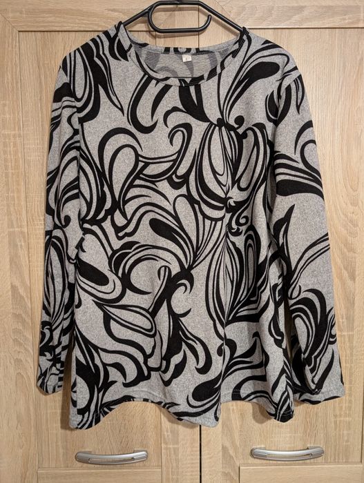 Bluzka damska z długim rękawem XL