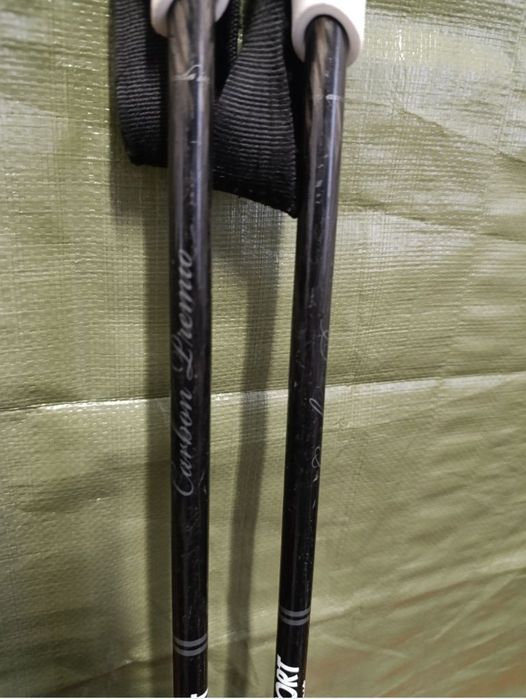 Kijki kije narciarskie Komperdell Carbon premio 115 cm