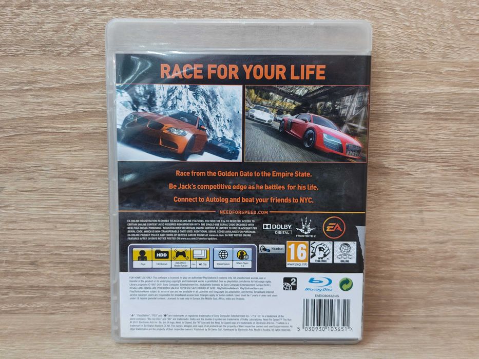 GRA PS3 Need For Speed The Run