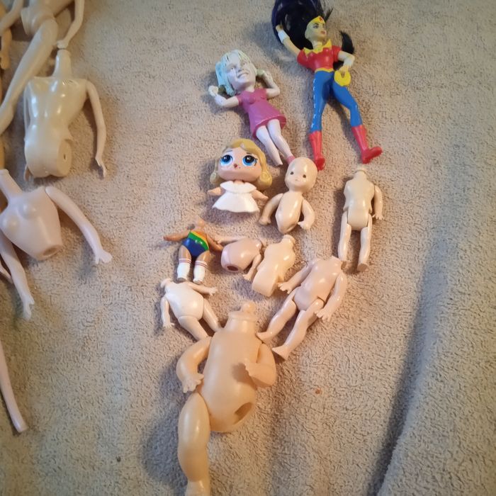 Куклы под реставрацию, ремонт.