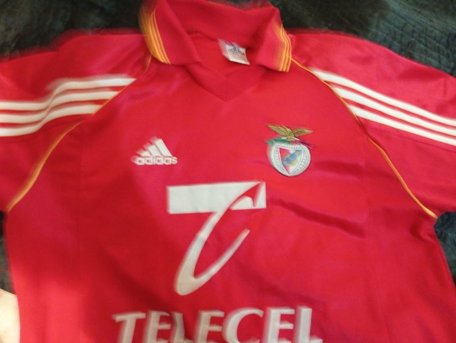 Camisola oficial do Benfica anos 90.mova.tamanhos.L e XL