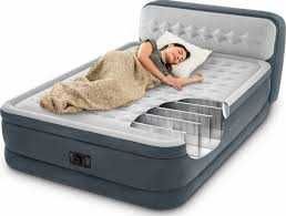 Надувная кровать с подголовником | ліжко| матрас| электронасос| диван