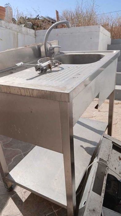 Vendo bancada cuba industrial com pedal