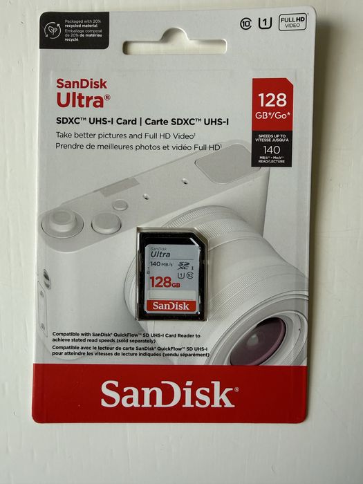Karta pamięci Sandisk 128 Gb