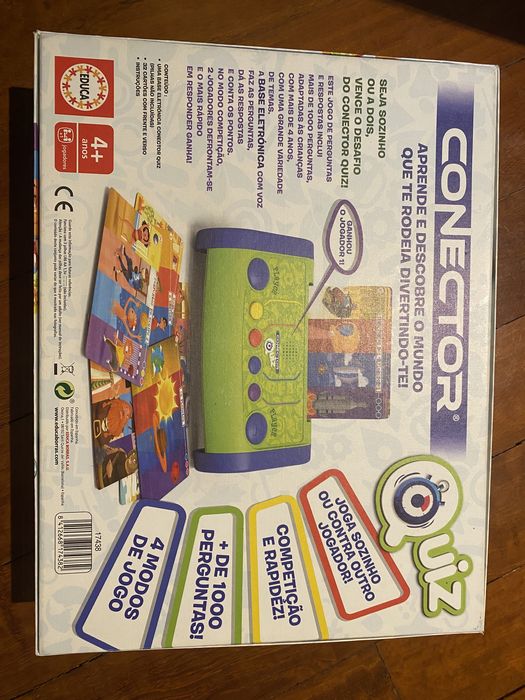 Jogo educativo Conector Quiz