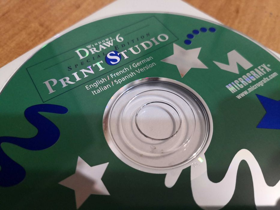 Windows Draw 6 SE Micrografx retro PC CD