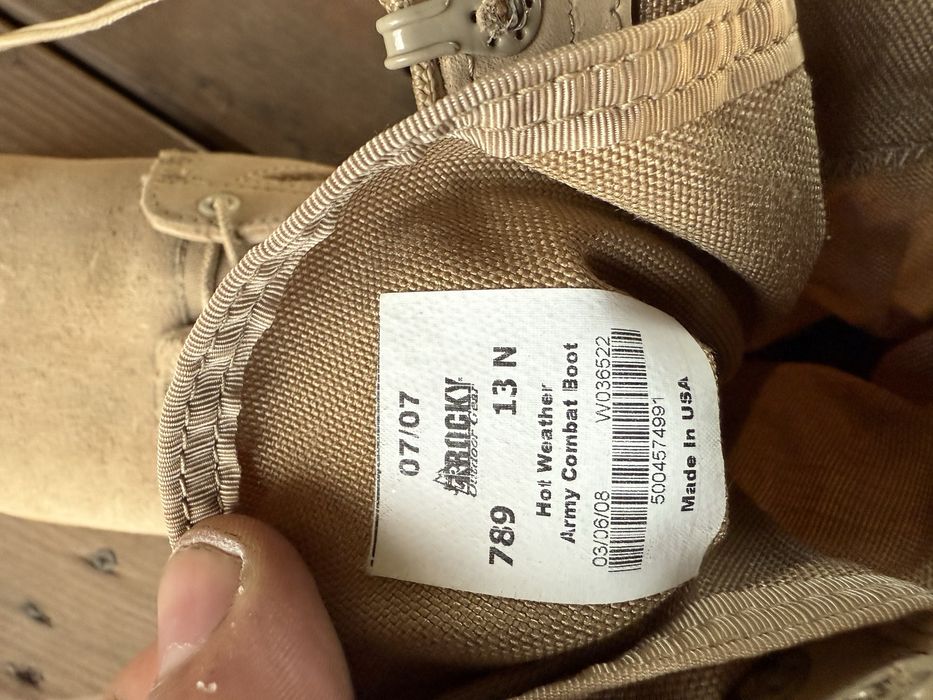 Берці Американські Rocky Army Combat Boot