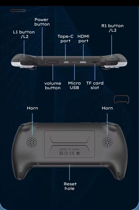 Consola retro Project X 128gb