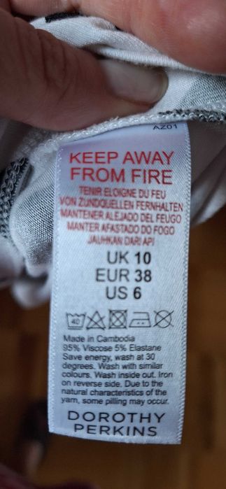 Sukienka letnia midi m w grochy