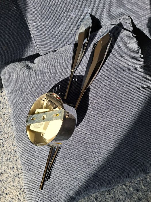 Lampa kinkiet srebrny