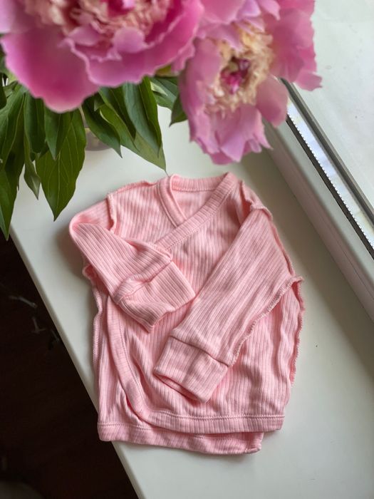 Распашонка и штанишки 0-3 мес новые