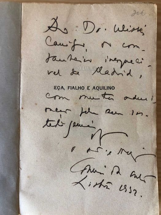 Eça, Fialho e Aquilino - Correia da Costa