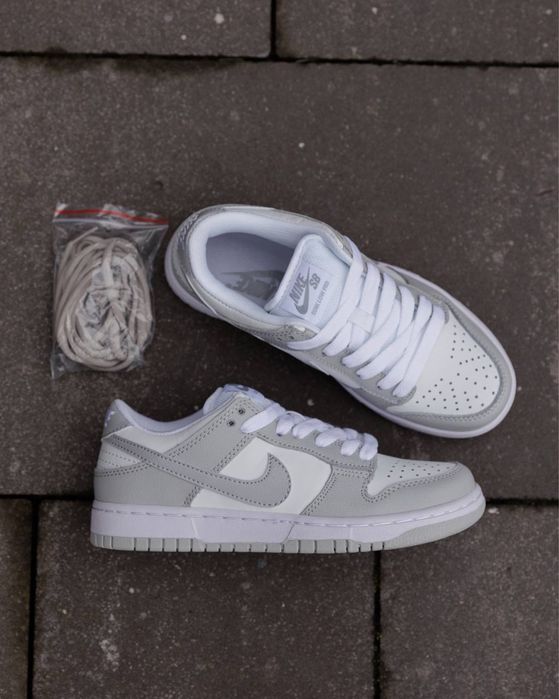 Nike SB Dunk Low White Grey
