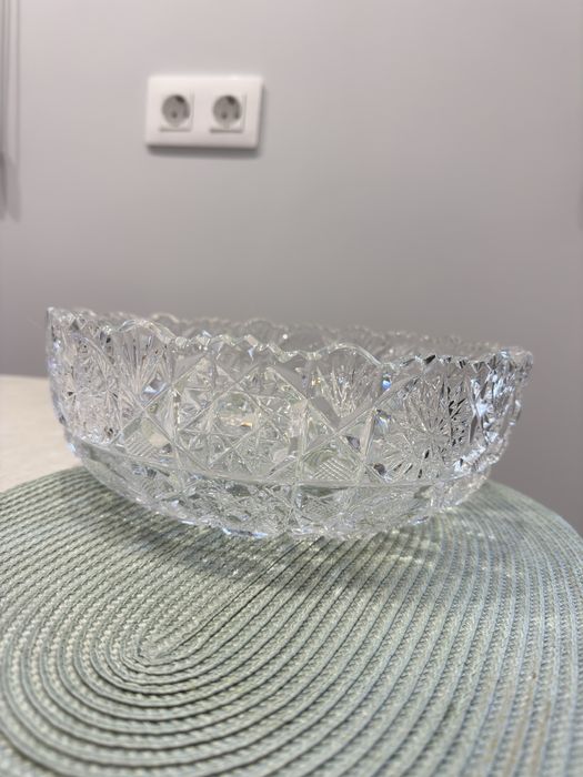 Хрустальна ваза, велика, нова