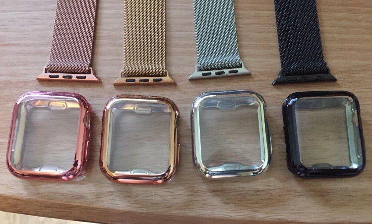 Силіконовий чохол на Apple Watch на все серии чехол бампер силиконовий