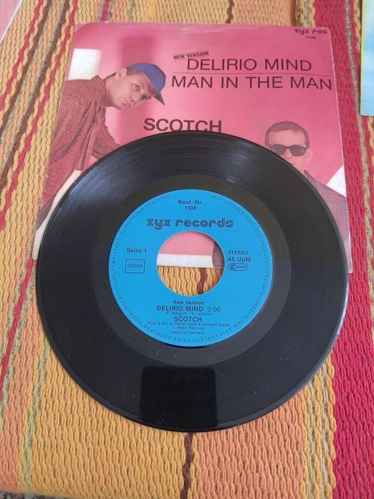Scotch - Pięć 7"singli winylowych razem, jeden pakiet razem w jednej c