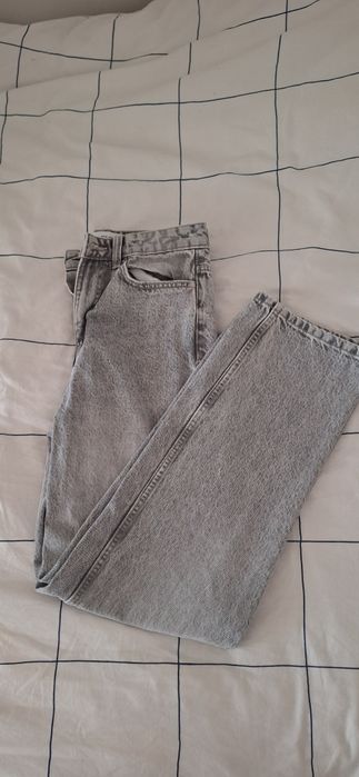 Jeansy bershka wide leg