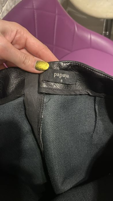 Спідниця Papaya з еко-шкіри