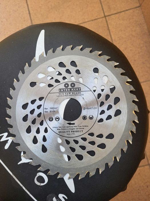 Piła tarczowa do drewna