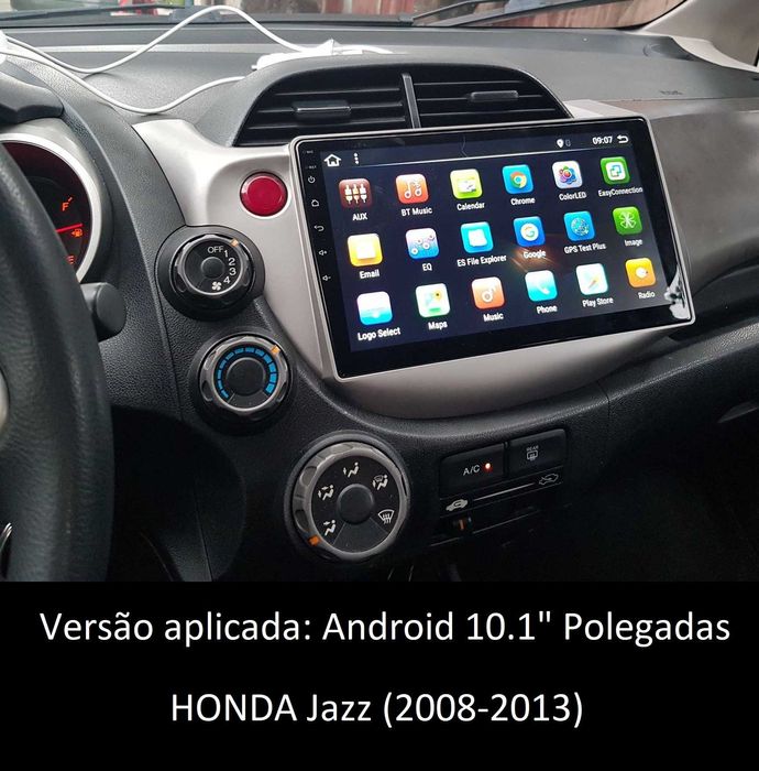 (NOVO) Rádio 2DIN • HONDA Jazz (2002 a 2013) • Android GPS [4+64GB]