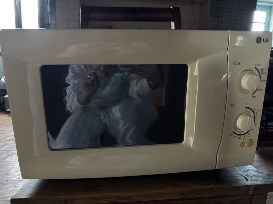 Microondas LG branco