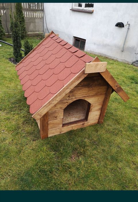 Buda Budy dla psa Nowe ocieplane solidne transport heblowane Buda