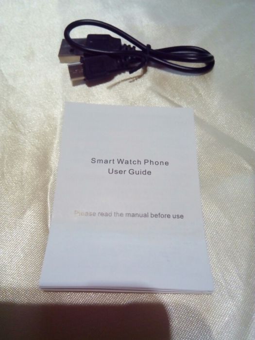 Smart Watch A1 com telefone corpo metálico (sem bateria)