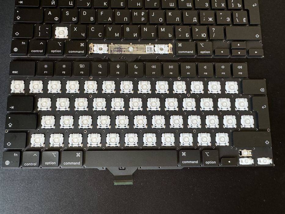 Клавіші / кнопки/ кейкапи macbook air pro m1, m2, m3, m4 2020-2024року
