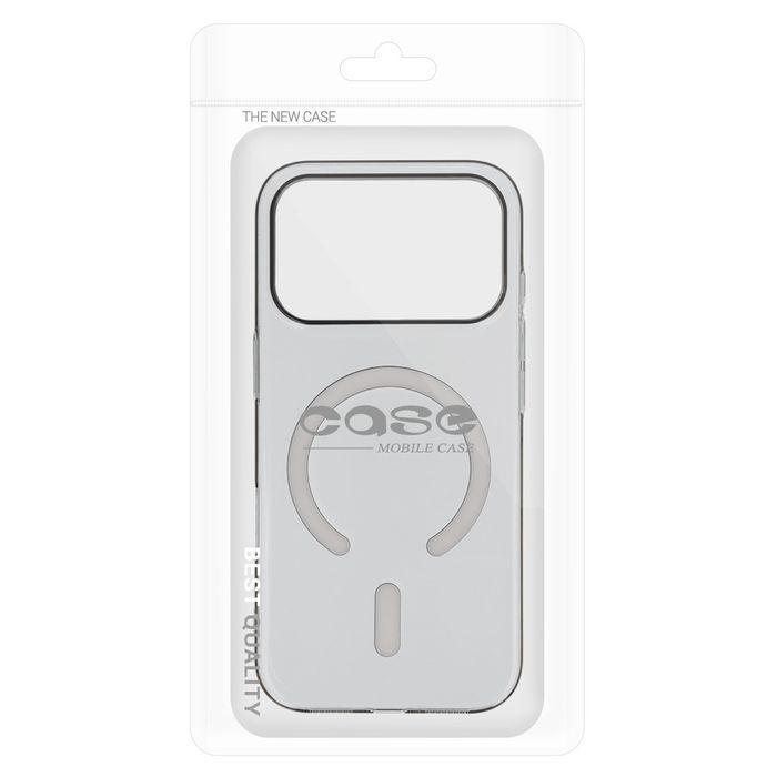 Transparent Slim Magsafe Case do Iphone 17 Pro grey