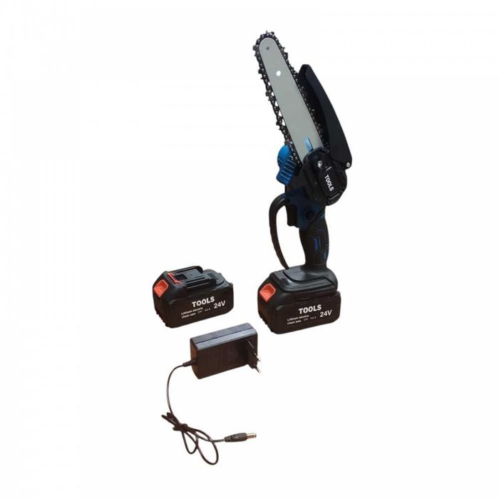 Аккумуляторная цепная мини-пила 6 inch Electric SAW в кейсе 2 АКБ