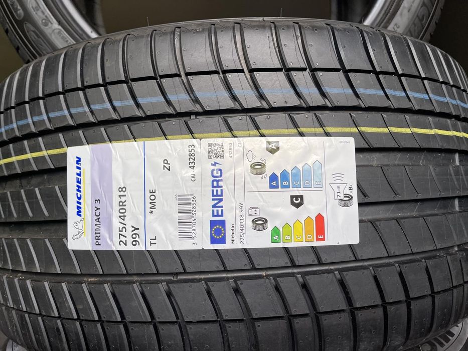 Michelin Primacy 3 275/40 R18 99Y ZP Run Flat – 4 nowe opony BMW