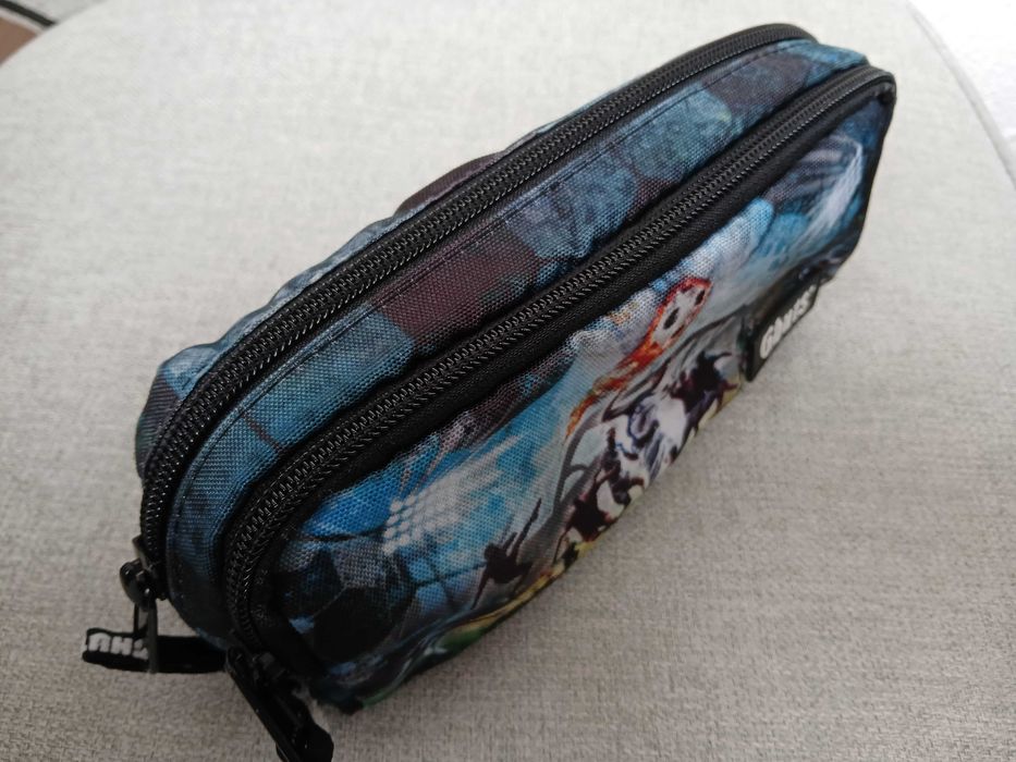 Mochila Escolar e Estojo Ghuts – Tema Futebol