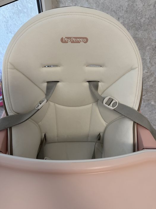 Стілець Peg Perego Prima Pappa Follow Me Mon Amour (рожеве золото)