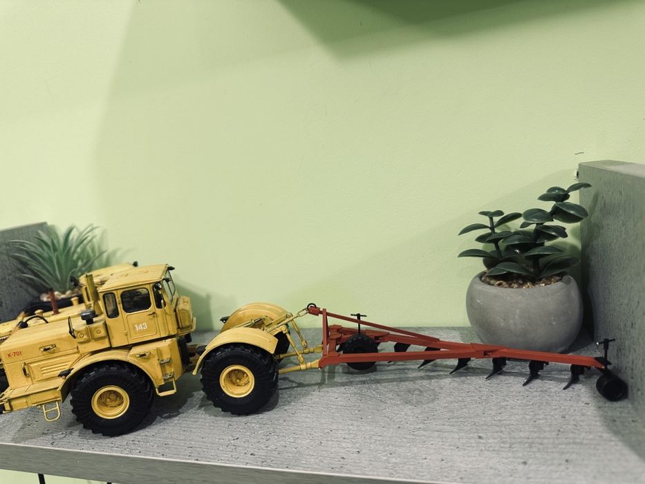 Трактор,МТЗ,ЮМЗ,Т 40,дт 75,т 150к,1 43,СССР,трактора,деагостини,плуг