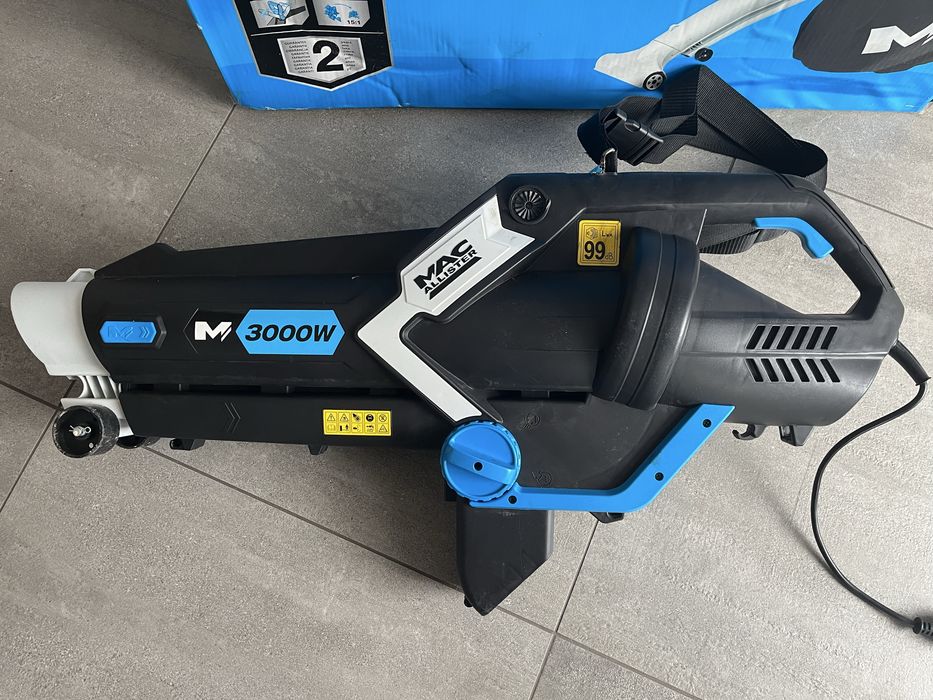 Dmuchawa odkurzacz do lisci MACALLISTER 3000W