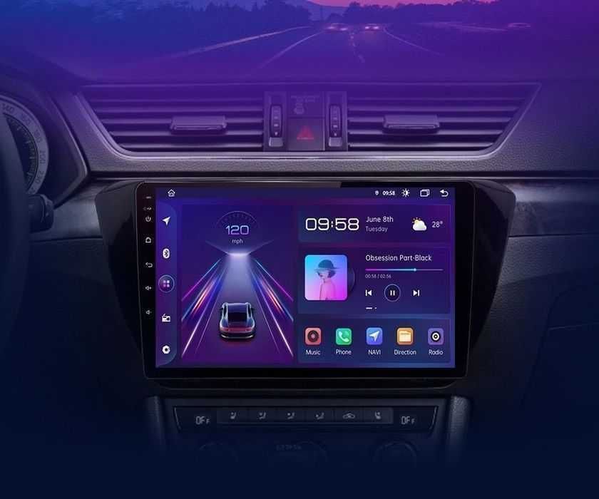 Skoda Superb 3 2015-2019 – Radio Android 9" CarPlay