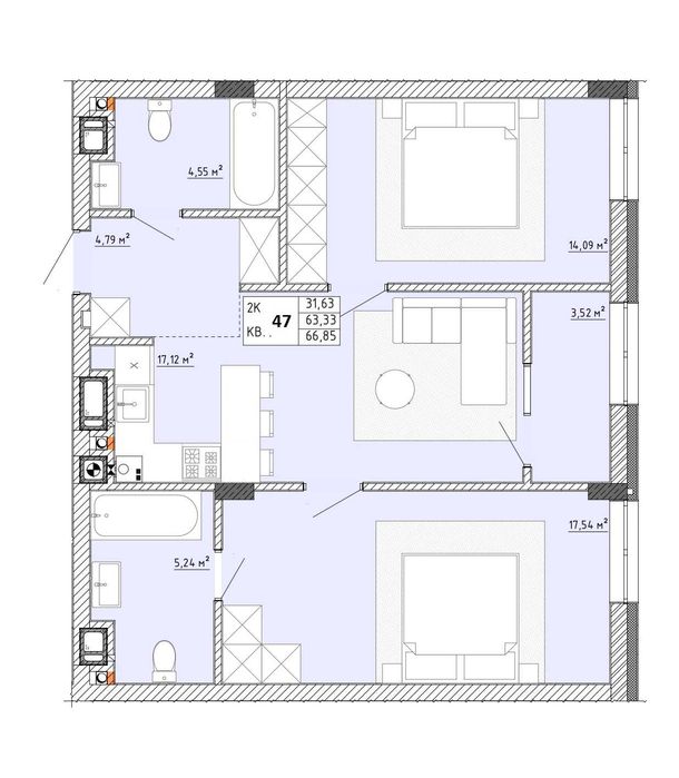 Продаж квартири, Пустомити, вул. Відродження: 43 600 $ - Продаж квартир ...