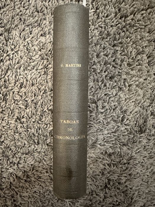 livro raro TABOAS DE CHRONOLOGIA GEOGRAPHIA HISTORICA por J. P. Oliveira Martins
