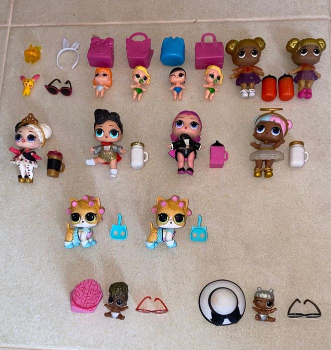 Mochila LOL’s com 14 bonecas
