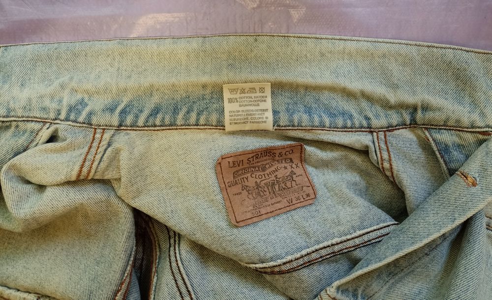 Джинсовая куртка Levis из 90х
