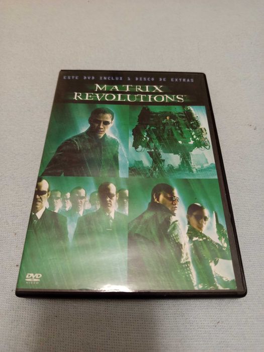 DVD The Matrix Revolutions edição limitada