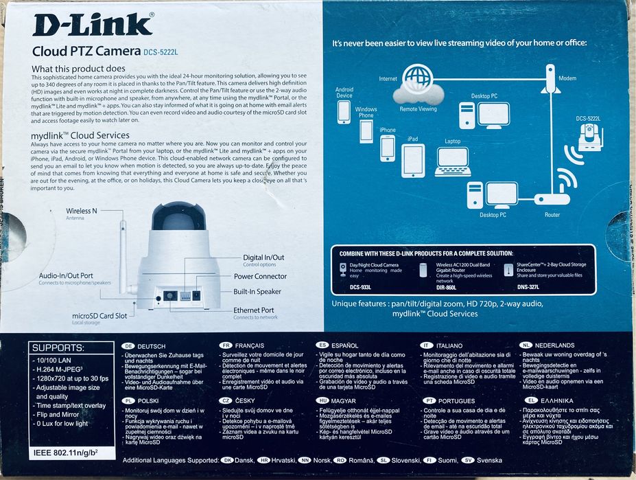 IP-камера D-Link DCS-5222L