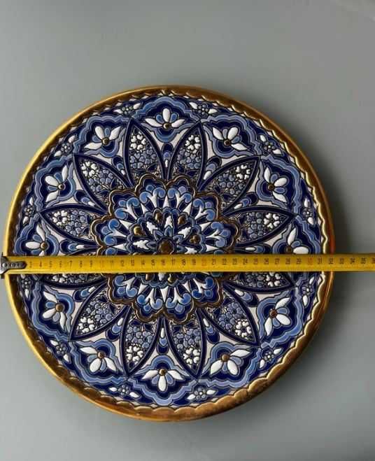 Prato decorativo cerâmica de Talavera de la Reina - Espanha
