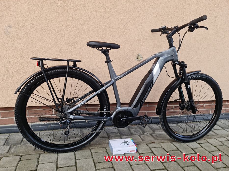 Rower elektryczny górski MTB CROSSOWY CONWAY koła 29 SHIMANO DEORE