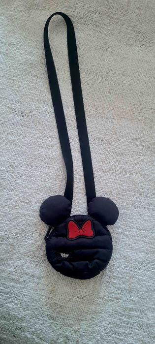 Carteira preta Minnie
