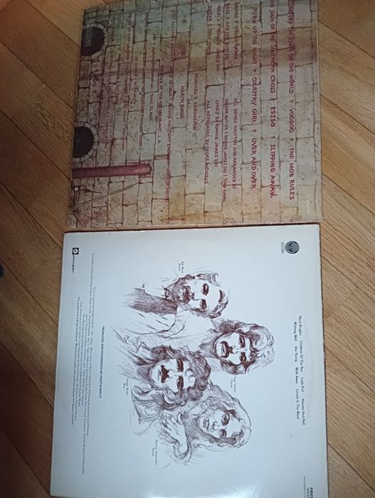 Płyta winylowa x2 Black Sabbath Heaven & Hell 1st UK LP Mob Rules Dio
