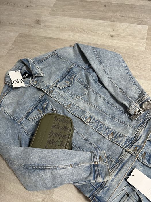 Джинси Zara flare zip 42 костюм