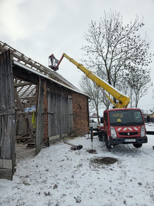 Podnośnik koszowy 22m | Sterowanie z kosza | Krotoszyn +65 km wynajem