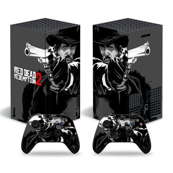 Вінілова наліпка на консоль Xbox series X "RDR"