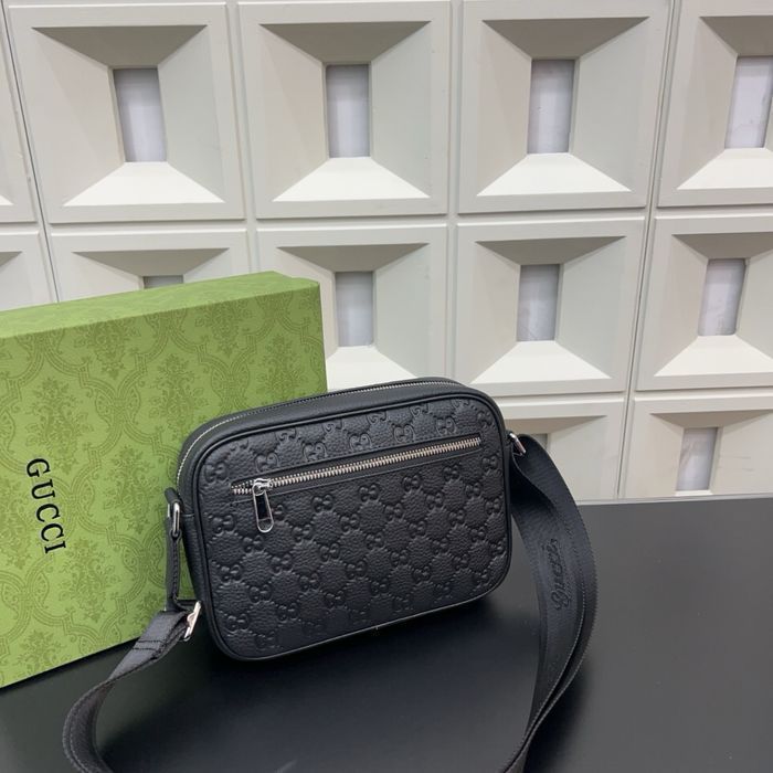 Сумка GCC мужская кожаная черная оригинал Louis Vuitton